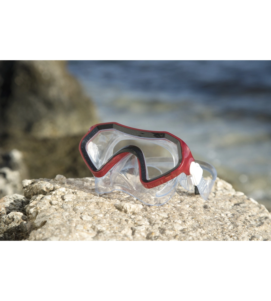 MASCHERA DA NUOTO PER RAGAZZI BESTWAY "HYDRO SWIM" COLORI ASSORTITI - COD. 22049